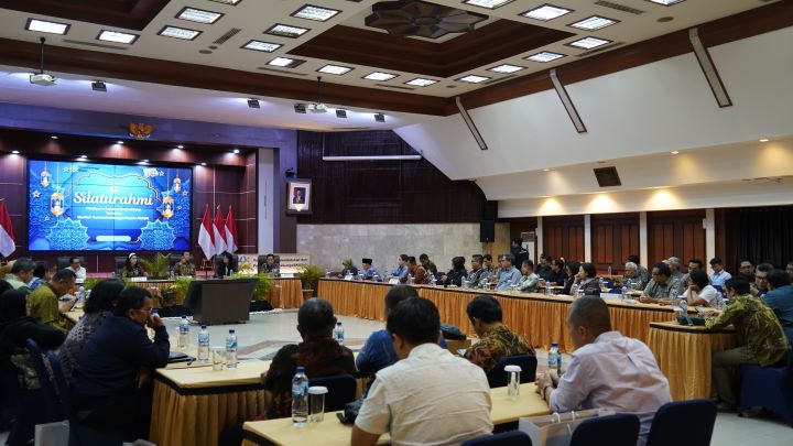 Menteri Kependudukan dan Pembangunan Keluarga/Kepala BKKBN, Wihaji, saat gelaran diskusi bersama para Pemimpin Redaksi Media Massa di Kantor Kemendukbangga/BKKBN, Jakarta, pada Selasa (18/3/2025). Foto: Ist