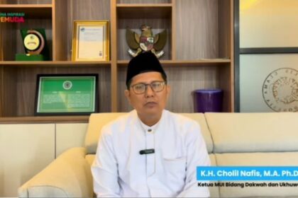 Ketua Majelis Ulama Indonesia (MUI) KH Cholil Nafis kembali mengingatkan bahaya judi online bagi masyarakat. Foto: Ist