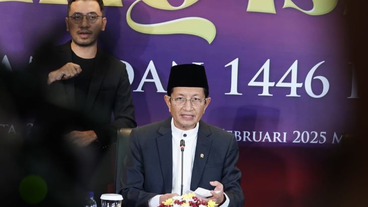 Menag Nasaruddin Umar. Foto: X @Kemenag_RI