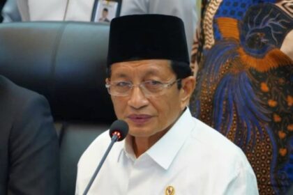 Menteri Agama (Menag) Nasaruddin Umar mengumumkan bahwa libur sekolah terkait Lebaran 1446 H. Foto: X @Kemenag_RI