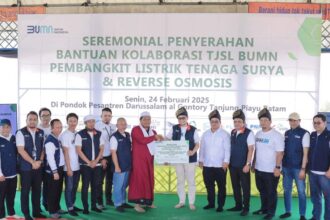 Pondok Pesantren Darussalam Al-Gontory kini memiliki akses air bersih yang layak dan berkelanjutan, sehingga santri ti¬dak lagi mengalami kendala dalam pemenuhan kebutuhan dasar mereka. Foto: Pegadaian