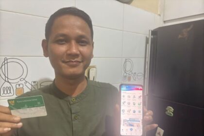 Riki, 35, mengaku sopir pribadi yang merasakan layanan BPJS Kesehatan tanpa ribet. Foto: Ist