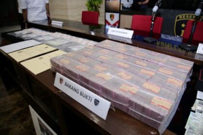 uang barang bukti
