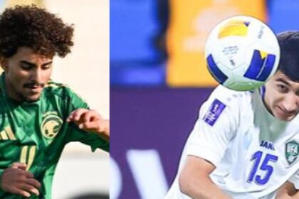 Pemain Timnas U-17 Arab Saudi dan pemain Timnas Uzbekistan. Dok. AFC Perbesar Pemain Timnas U-17 Arab Saudi dan pemain Timnas Uzbekistan.