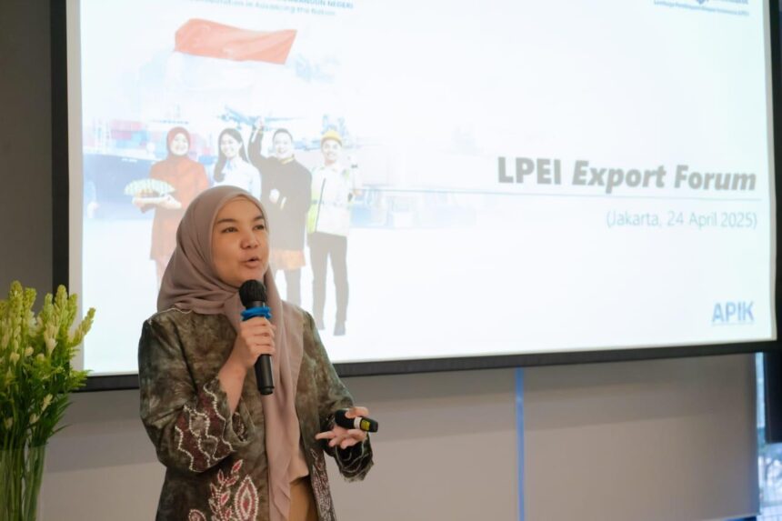 Market Intelligence & Leads Management Chief Specialist Indonesia Eximbank, Rini Satriani. Foto: Dok LPEI