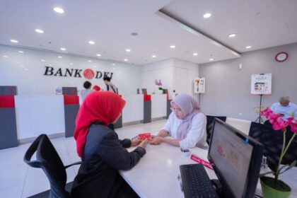 Ilustrasi pelayanan Bank DKI.(Foto istimewa)