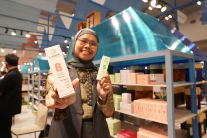 Salah satu UMKM binaan yang berhasil tumbuh bersama BRI adalah Habbie, brand minyak telon asal Yogyakarta yang berdiri sejak 2019. Foto: Dok BRI