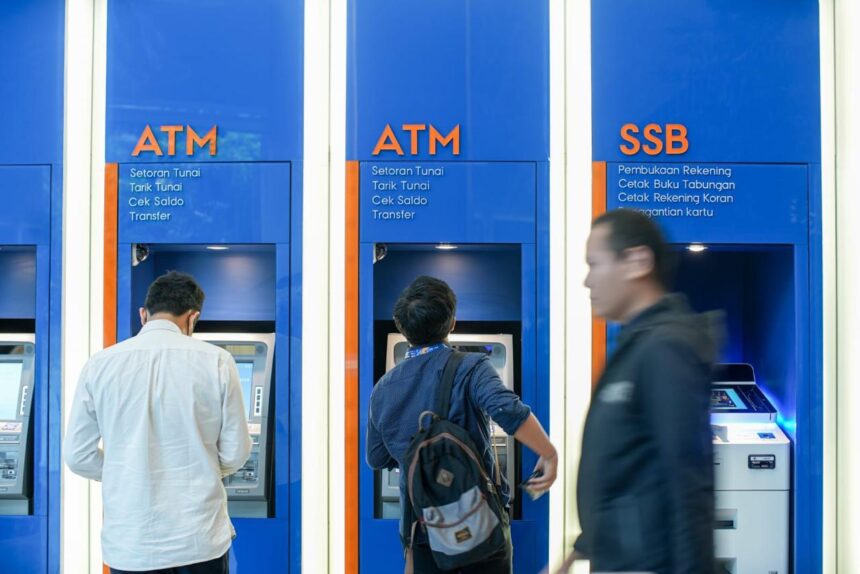 Ilustrasi ATM BRI. Foto: Dok BRI