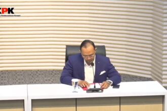 Juru Bicara KPK, Tessa Mahardhika Sugiarto. Foto: Live streaming YT @kpkri