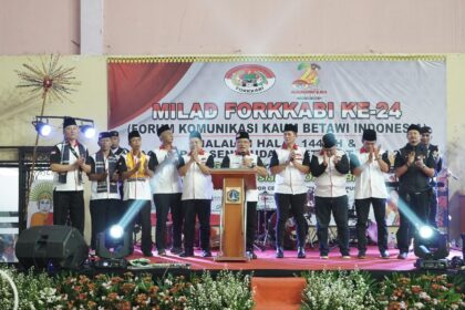 Ketua Umum DPP Forkkabi, M Ihsan saat menyampaikan sambutan. Foto: Sofian/ipol.id)