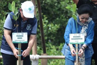 Ketua Umum PDIP, Megawati bersama gubernur Jakarta, Pramono Anung.(Foto dok pemprov)