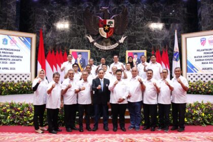 Ketua dan Pengurus, IKASI DKI Jakarta, Resmi Dilantik. Foto/ikasi dki