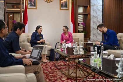 Menkeu RI bsaat bertemu Dubes AS untuk RI. Foto: Zalfa Dhiaulhaq / Kemenkeu