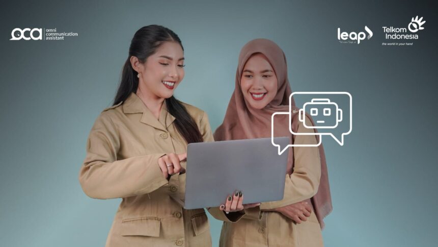 OCA Indonesia hadir sebagai solusi omnichannel untuk meningkatkan layanan publik dengan komunikasi digital terintegrasi yang cepat, efisien, dan transparan. Foto: Telkom Indonesia