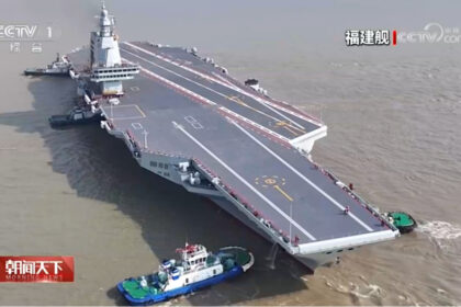Kapal Induk Fujian China siap menyerang Taiwan. Foto: China Navy