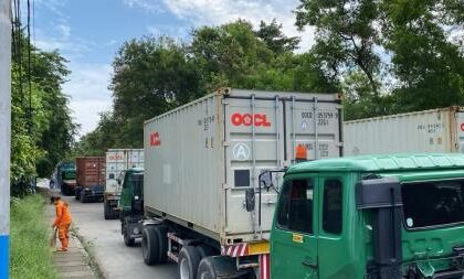 Macet horor di Jakarta Utara, masih berlanjut hingga Jumat (18/4), sejak Kamis (17/4)