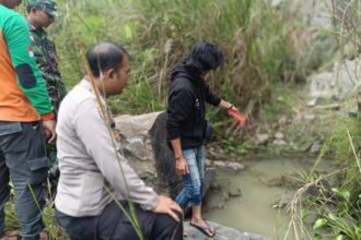 Lokasi mahasiswi tertimpa reruntuhan tebing di wilayah Gunung Putri, Kabupaten Bogor. (Foto: Istimewa)