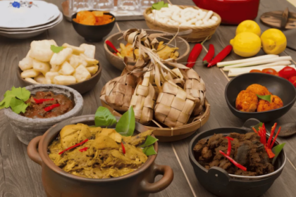 Tampak menu makanan yang bisa disantap di saat Lebaran. Foto: Unair