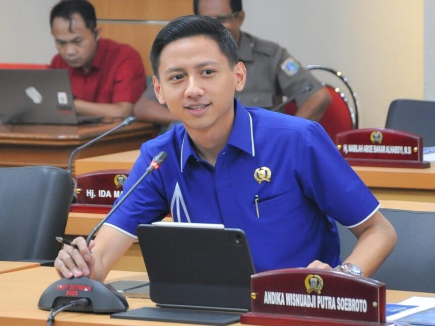 Anggota DPRD DKI jakarta, Andika Wisnuadji Putra Soebroto. (foto istimewa)