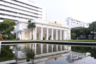 Gedung Pancasila di Komplek Kementerian Luar Negeri (Kemlu) RI di Jakarta. Foto: FB Kemlu RI