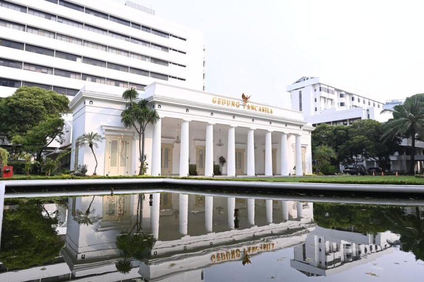 Gedung Pancasila di Komplek Kementerian Luar Negeri (Kemlu) RI di Jakarta. Foto: FB Kemlu RI