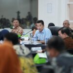 Wakil Menteri Pemuda dan Olahraga Republik Indonesia (Wamenpora RI) Taufik Hidayat, memimpin rapat koordinasi dan kolaborasi lintas kementerian/lembaga tentang pelayanan kepemudaan.