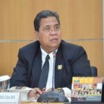 Anggota Fraksi Golkar, Ramly.(