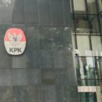 Logo Komisi Pemberantasan Korupsi (KPK) di lobi Gedung Merah Putih, Kuningan, Jaksel. Foto: Yudha Krastawan/ipol.id