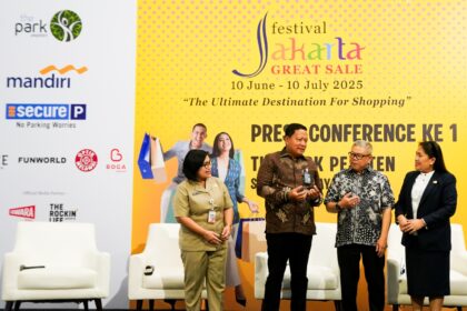 Press Conference ke-1 Festival Jakarta Great Sale (FJGS). Foto: Dok Bank Mandiri