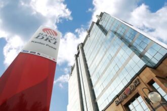 Ilustrasi kantor Bank DKI yang berada di Jakarta.(Foto istimewa)