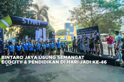 Bintaro Jaya Usung Semangat Ecocity dan Pendidikan di Hari Jadi ke-46