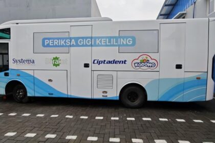 Bus Periksa Gigi Keliling Lion WINGS