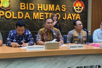 Direktur Siber Polda Metro Jaya, Kombes Roberto Pasaribu