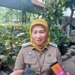 Plt Wali Kota Jakarta Timur, Iin Mutmainnah mengimbau warga masyarakat khususnya di Jakarta Timur untuk memiliki Alat Pemadam Api Ringan (APAR) di rumah dan lingkungan tempat tinggal masing-masing, Selasa (6/5/2025). Foto: Joesvicar Iqbal/ipol.id