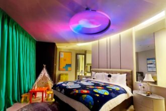 The Grove Suites by Grand Aston memperkenalkan Kamar bertema penuh imajinasi, seperti Minions, Space Adventure, hingga yang terbaru Animal Kingdom. Foto: Dok/Ist