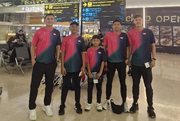 Timnas Soft Tennis Indonesia Berlaga di “DongA Cup 2025” Korea Selatan. Foto/humas pesti