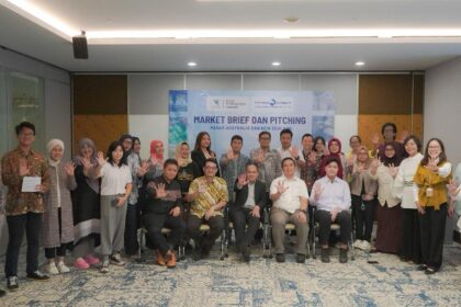 Lembaga Pembiayaan Ekspor Indonesia (LPEI) bersama Atase Perdagangan Canberra, Kementerian Perdagangan RI, dan Export Expert Indonesia dalam Market Brief dan Pitching Pasar Australia dan New Zealand yang digelar di Jakarta beberapa waktu lalu. Foto: Dok LPEI