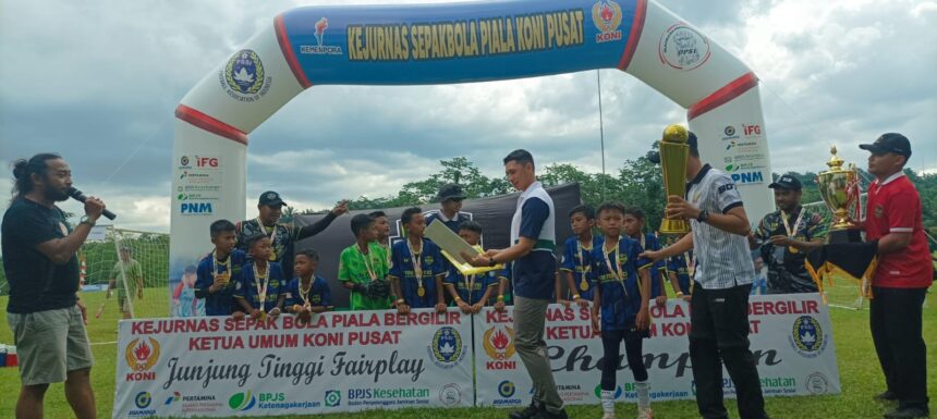 SSB Batalyon FA K-10, Raih Juara Bergilir Piala Ketum KONI ke-VI 2025