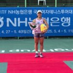 Petenis Indonesia, Janice Tjen, Memboyong Gelar Juara Tunggal ITF W35 Goyang, Korea Selatan
