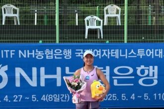 Petenis Indonesia, Janice Tjen, Memboyong Gelar Juara Tunggal ITF W35 Goyang, Korea Selatan