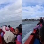 Sebelum terjadi kapal wisatawan karam dari Pulau Tikus Bengkulu pada Minggu (11/5/2025). Foto: Tangkap layar IG @medsoszone