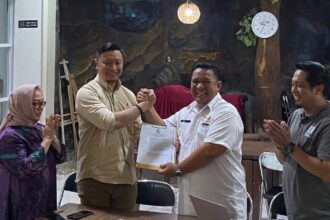 Firman Kurniawan Kukuhkan Asosiasi BMX Indonesia (ABI) Provinsi Kalimantan Selatan. Foto/humas ABI