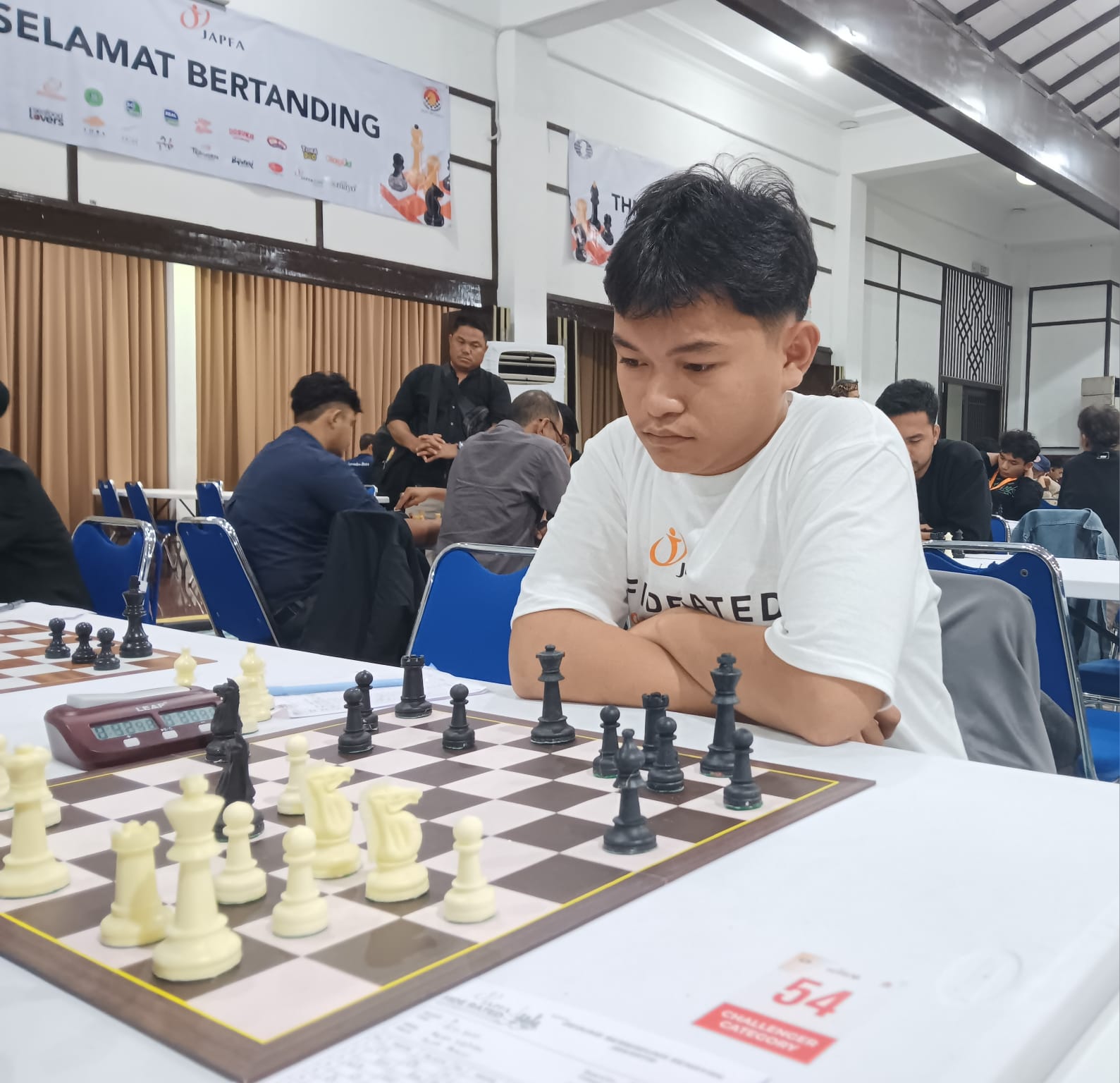 Taufik Defasya Eda salah satu bibit pecatur hasil binaan program JAPFA for Kids