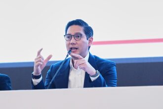 Ketum DPP PERBASI, Budisatrio Djiwandono, Tidak Berikan Toleransi, Kepada Pemakai Narkoba di Bola Basket Indonesia. Foto/humas perbasi