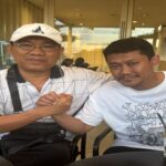 ASN BKD DKI Jakarta, Wahyu Handoko (kanan) bersama aktivis Jakarta, Sugiyanto.(Foto istimewa)
