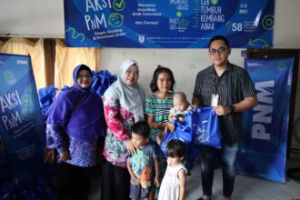 PT Permodalan Nasional Madani (PNM) menggelar aksi serentak pencegahan stunting dan imunisasi gratis di seluruh cabang PNM yang tersebar di Indonesia.
