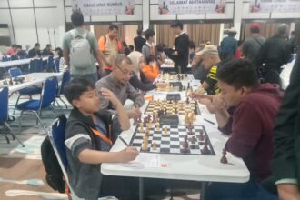 Zacky Dhia Juara, JAPFA FIDE Rated 2025 Open, Satria Duta Peringkat Dua.foto/ipol