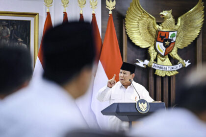 Presiden Prabowo Subianto. Foto: BPMI Setpres