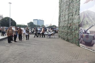 Perhelatan akbar Indo Defence 2024 Expo & Forum dijadwalkan berlangsung pada 11 hingga 14 Juni 2025 mendatang. Foto: kemhan