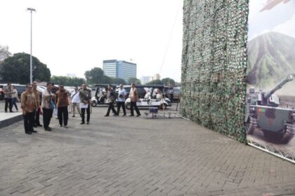 Perhelatan akbar Indo Defence 2024 Expo & Forum dijadwalkan berlangsung pada 11 hingga 14 Juni 2025 mendatang. Foto: kemhan